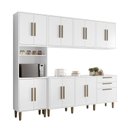 Ver imagem 2 de Cozinha Completa Modulada 5 Peças 15 Portas 2 Gavetas Lorena