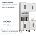 Ver imagem 5 de Cozinha Completa Modulada 5 Peças 15 Portas 2 Gavetas Lorena