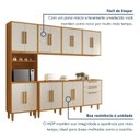 Ver imagem 7 de Cozinha Completa Modulada 5 Peças 15 Portas 2 Gavetas Lorena