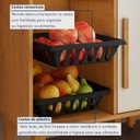Ver mais imagens de Cozinha Completa Modulada 5 Peças 14 Portas 2 Gavetas com Fruteira Lorena