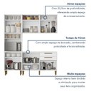 Ver imagem 6 de Cozinha Completa Modulada 4 Peças 11 Portas 2 Gavetas Lorena