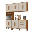 Ver imagem 2 de Cozinha Completa Modulada 4 Peças 11 Portas 2 Gavetas Lorena