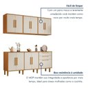 Ver imagem 6 de Cozinha Completa Modulada 4 Peças 11 Portas 2 Gavetas Lorena