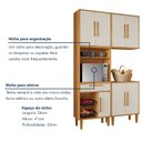 Ver imagem 5 de Cozinha Completa Modulada 3 Peças 7 Portas 1 Gaveta com Fruteira Lorena