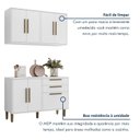 Ver imagem 6 de Cozinha Completa Modulada 3 Peças 7 Portas 2 Gavetas Lorena