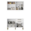 Ver imagem 3 de Cozinha Completa Modulada 3 Peças 7 Portas 2 Gavetas Lorena