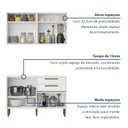 Ver imagem 5 de Cozinha Completa Modulada 3 Peças 7 Portas 2 Gavetas Lorena