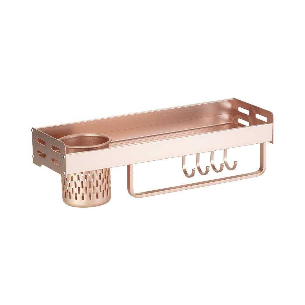 Cozinha Suspensa Gourmet Canário Pingoo.casa - Dourado Rose - 1