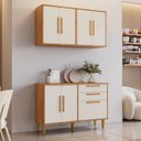 Ver imagem 1 de Cozinha Completa Modulada 3 Peças 7 Portas 2 Gavetas Lorena