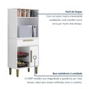 Ver imagem 7 de Fruteira 1 Porta 1 Gaveta com Nicho Lorena