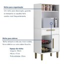 Ver mais imagens de Fruteira 1 Porta 1 Gaveta com Nicho Lorena