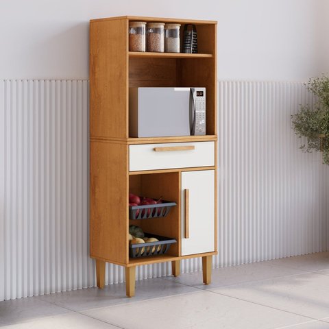 Fruteira 1 Porta 1 Gaveta com Nicho Lorena