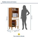 Ver imagem 4 de Fruteira 1 Porta 1 Gaveta com Nicho Lorena