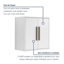 Ver mais imagens de Armário Aéreo para Cozinha 2 Portas Lorena