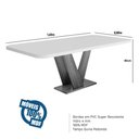 Ver imagem 3 de Sala de Jantar 160x80 6 Cadeiras Bom Pastor Aurora