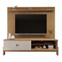 Ver imagem 3 de Rack com Painel Ripado Vitória para Tv até 55 Polegadas 2 Portas MDF Frisado