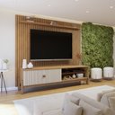 Ver imagem 5 de Rack com Painel Ripado Vitória para Tv até 55 Polegadas 2 Portas MDF Frisado