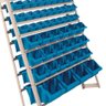 Estante Gaveteiro Metálica Mista 120x101x35,5cm com 49 Peças 49/m Azul Worker - 2