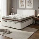 Ver imagem 2 de Cama Box Baú Queen + Colchão de Molas Ensacadas Anjos Classic 158cm