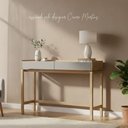 Ver imagem 7 de Aparador 2 Gavetas em MDF e Madeira Maciça Linha Barcelona