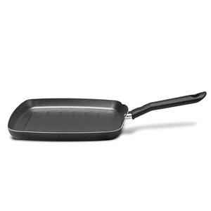 Grill Antiaderente 24 Cm 0,75 Litros Ebony Preto Brinox 7190/473