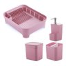 KIT PIA COZINHA 3PÇS + ESCORREDOR DE LOUÇA OU MARTIPLAST - 1