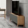 Rack para TV até 50 Polegadas em Madeira Maciça e MDF Linha Barcelona  - 5