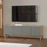 Rack para TV até 50 Polegadas em Madeira Maciça e MDF Linha Barcelona  - 2