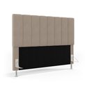 Ver imagem 2 de Cabeceira Nashira 160 para Cama Queen Z-006 Sued Capuccino Aradecor