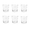 Jogo 6 Copos Vidro 290ml Utensílio Cozinha Presente Casa Água Sucos Mesa Posta Copo Americano Vinho - 3