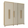 Guarda-roupa Casal 5 Portas 3 Gavetas Munique - 3