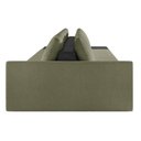 Ver imagem 5 de Sofá Ilha 4 Lugares Living 432cm Modulado Sala Lary Bouclê Verde/pu Pto K01 - D'Rossi