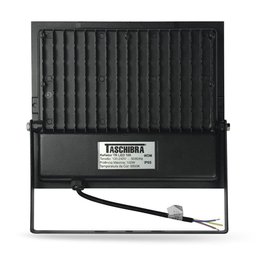 Refletor Taschibra Led Tr Slim 100w Luz Branco Quente 3000k Preto Bivolt - 3