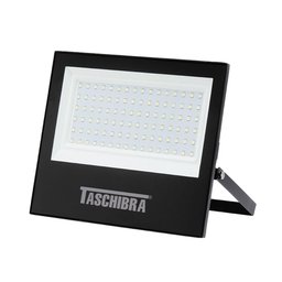 Refletor Taschibra Led Tr Slim 100w Luz Branco Quente 3000k Preto Bivolt - 4