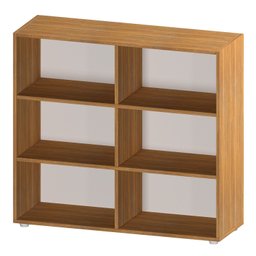 Estante para Livros Multiuso 6 Nichos 81cmx90cm Geórgia - 2