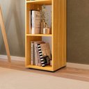 Ver imagem 7 de Estante para Livros Modular 4 Nichos 141cm X 30cm Marselha