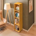 Ver imagem 5 de Estante de Livros 30cmx139cm Modular 4 Nichos Marselha