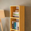 Ver imagem 6 de Estante de Livros 30cmx139cm Modular 4 Nichos Marselha