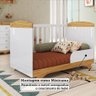 Berço Minicama 3 em 1 100% Mdf Emma Retrô Espresso Móveis - 7