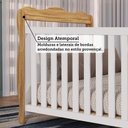 Ver mais imagens de Berço Minicama 3 em 1 100% Mdf Alice Espresso Móveis