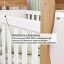 Ver imagem 7 de Berço Minicama 3 em 1 100% Mdf Alice Espresso Móveis