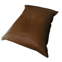 Ver imagem 1 de Puff Almofadão Retangular Gigante Eventos Conforto Cheio Casa Quarto - Marrom