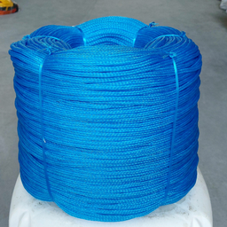 Corda Trançada Pe Virgem S/alma C/aprox. 301 Metros - Azul 6mm - 4