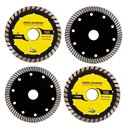 Ver imagem 1 de Kit 4 Disco Serra Circular Lâmina 110mm Mármore Concreto