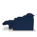 Ver imagem 5 de Poltrona Dalas Papai Retrátil Reclinável Veludo Porta Copo:azul