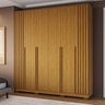 Guarda-roupa Casal 205,2cm 6 Portas 100% Mdf Petunia Espresso Móveis - 2