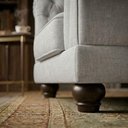 Ver mais imagens de Poltrona Decorativa Capitone Acorde Pes MDF Linho Tcs 701 Moll