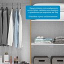 Ver imagem 6 de Guarda-Roupa Casal 4 Portas 133cm Willow Espresso Móveis Branco/Cinamomo