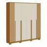 Guarda-roupa Casal 205,2cm 6 Portas 100% Mdf Petunia Espresso Móveis - 3