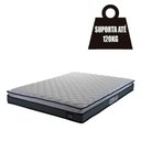 Ver imagem 7 de Cama Box Baú Casal Colchão Espuma D33 Pillow Top 138x188x60cm Millenium Hellen